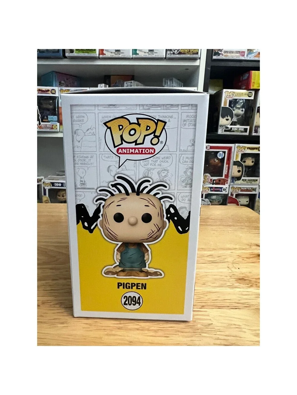 Pigpen Peanuts Funko Pop #2094 Charlie Brown Comics Cartoons Animation Schulz